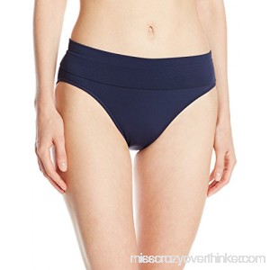 Seafolly Women's Roll Top Pant Bikini Bottom Swimsuit Indigo B07BZ95P67